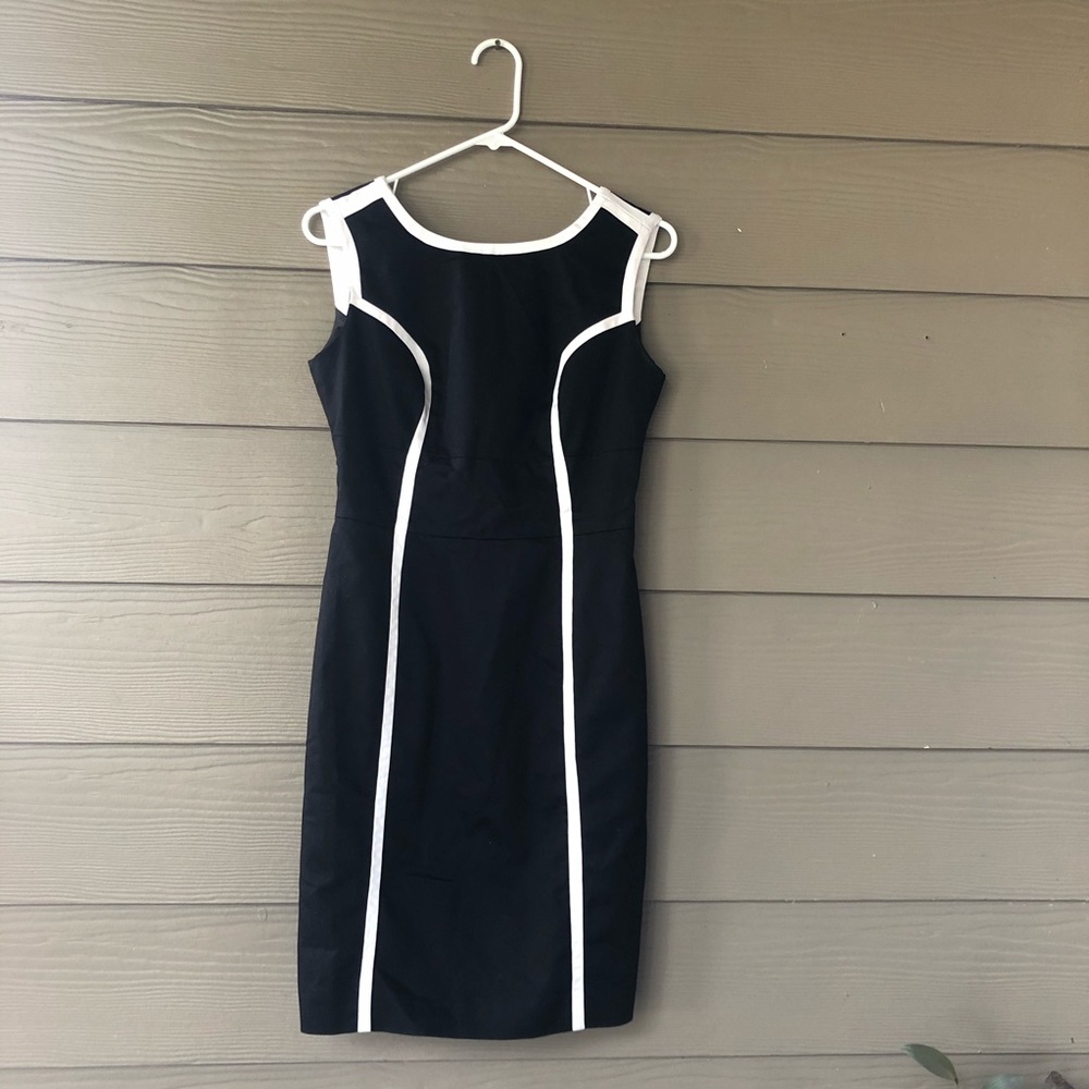 Worthington Black White Dress, size 4